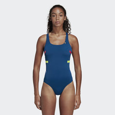 Слитный купальник Pro V Colorblocked adidas Performance