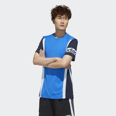 Футболка для фитнеса AEROREADY Colorblock adidas Performance