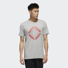 Футболка Logo Cube adidas Performance