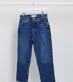 Прямые джинсы Topshop Petite-Синий