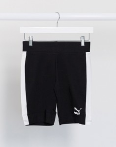 Черные шорты-леггинсы Puma Сlassic-Черный