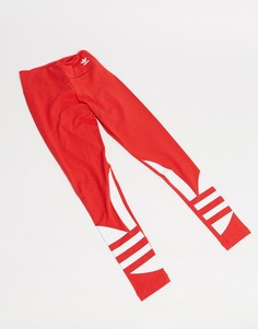 Красные леггинсы adidas Originals adicolor-Красный