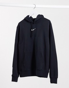 Худи черного цвета с логотипом-галочкой Nike On Tour Pack-Черный