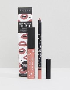 Набор для макияжа губ Lottie Lip Kit-Фиолетовый