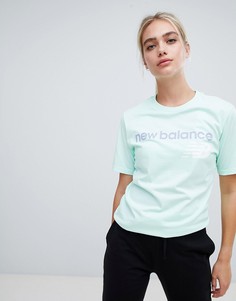 Футболка New Balance-Зеленый