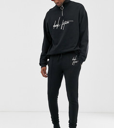 Джоггеры скинни от комплекта с логотипом ASOS DESIGN x Dark Future Tall-Черный