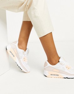 Светло-розовые кроссовки Nike Air Max 90-Розовый