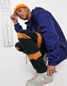 Куртка с капюшоном и вышивкой Love Moschino-Синий