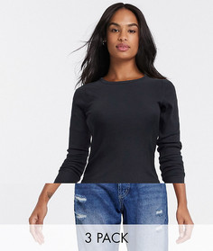 Набор из 3 лонгсливов Hollister-Мульти