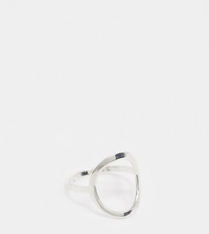 Серебряное кольцо с отделкой Kingsley Ryan-Серебряный