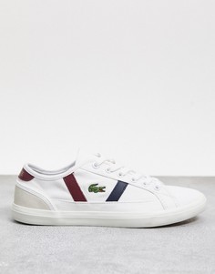 Белые кроссовки Lacoste sideline-Белый