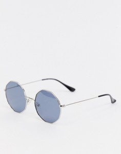 Круглые солнцезащитные очки Pilgrim-Синий