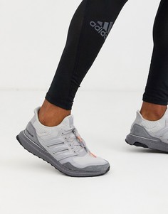 Серые кроссовки adidas UltraBOOST-Серый