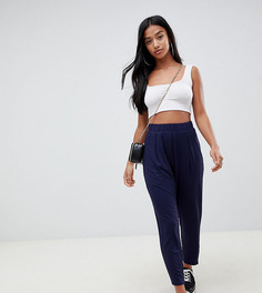 Трикотажные брюки галифе ASOS DESIGN Petite Ultimate-Темно-синий