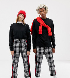 Черный лонгслив COLLUSION Unisex