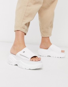 Мюли на массивной подошве Buffalo-Белый