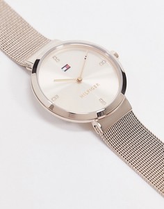Золотисто-розовые часы Tommy Hilfiger 1782218-Розовый