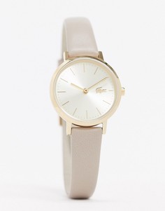 Часы с бежевым кожаным ремешком Lacoste 2001119-Бежевый
