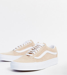 Замшевые кроссовки персикового цвета Vans Old Skool эксклюзивно на ASOS-Розовый