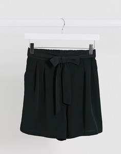 Шорты с поясом Monki-Черный