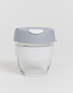 Стеклянная многоразовая кружка с силиконовым держателем KeepCup, 8 унций-Мульти