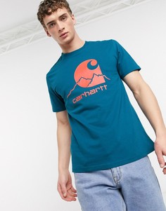 Футболка с логотипом Carhartt WIP-Синий