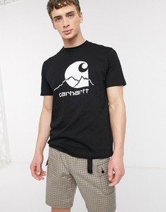 Черная футболка с логотипом Carhartt WIP-Черный