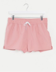 Розовые суперкороткие шорты для плавания ASOS DESIGN-Розовый
