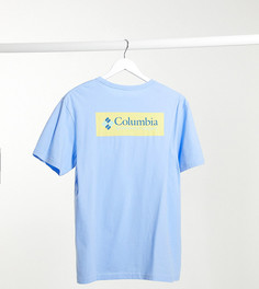 Голубая футболка с принтом Columbia North Cascades эксклюзивно для ASOS-Мульти