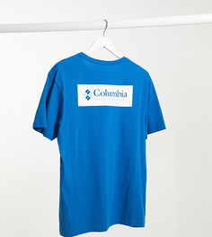 Футболка с принтом на спине Columbia эксклюзивно для ASOS-Синий