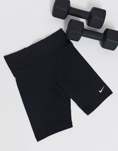 Черные шорты-леггинсы Nike-Черный
