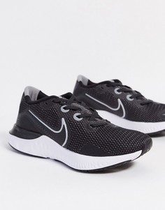 Черные кроссовки Nike Renew Run-Черный