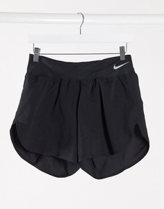 Черные шорты длиной 5 дюймов Nike Running Eclipse-Черный