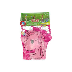 Мыльные пузыри-перчатка Junfra "Единорог", розовый Junfa Toys