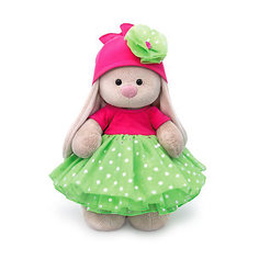 Одежда для мягкой игрушки Budi Basa Платье с пышной юбкой и малиновая шапочка, 32 см