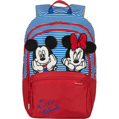 Рюкзак Samsonite by Disney Микки и Минни в полоску, размер М