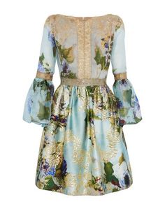 Короткое платье Marchesa