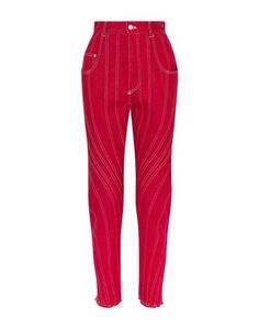 Джинсовые брюки Mugler