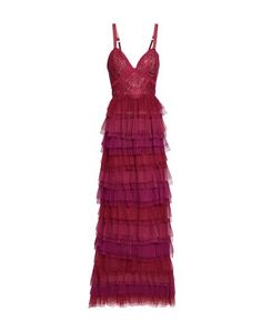 Длинное платье Marchesa Notte