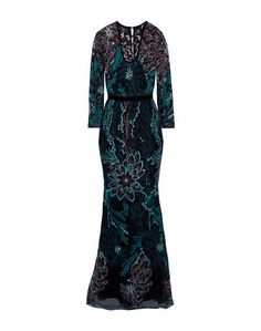 Длинное платье Badgley Mischka