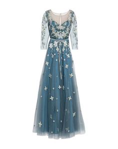 Длинное платье Marchesa Notte