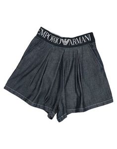 Джинсовые шорты Emporio Armani