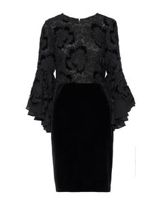 Платье до колена Badgley Mischka