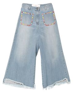 Джинсовые брюки Elisabetta Franchi Jeans