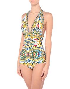 Слитный купальник Dolce & Gabbana Beachwear