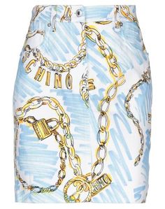 Джинсовая юбка Moschino