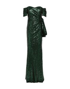 Длинное платье Badgley Mischka