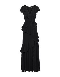 Длинное платье Badgley Mischka