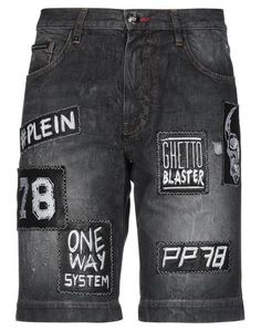 Джинсовые бермуды Philipp Plein