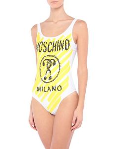 Слитный купальник Moschino